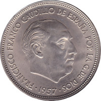 25 pesetas - Espagne