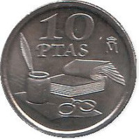 10 pesetas - Espagne