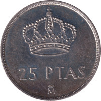 25 pesetas - Espagne