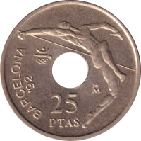 25 pesetas - Espagne