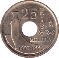 25 pesetas - Espagne