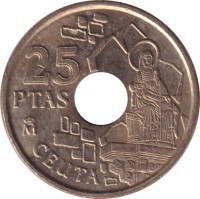 25 pesetas - Espagne