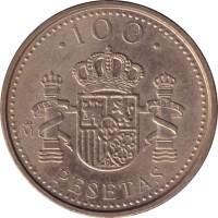 100 pesetas - Espagne