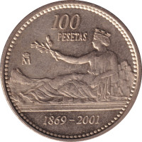 100 pesetas - Espagne