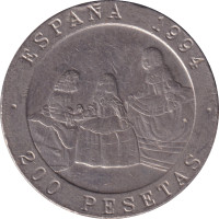 200 pesetas - Spain