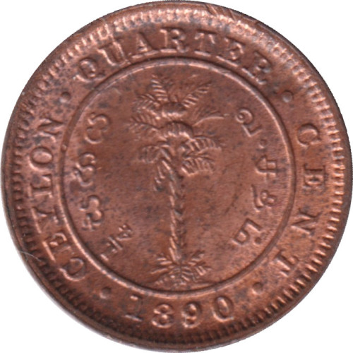 1/4 cent - Sri Lanka