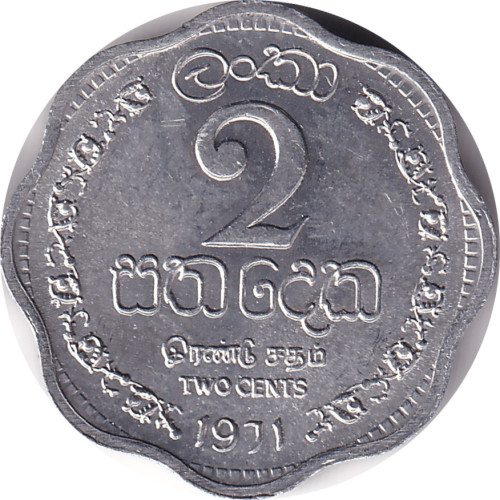 2 cents - Sri Lanka