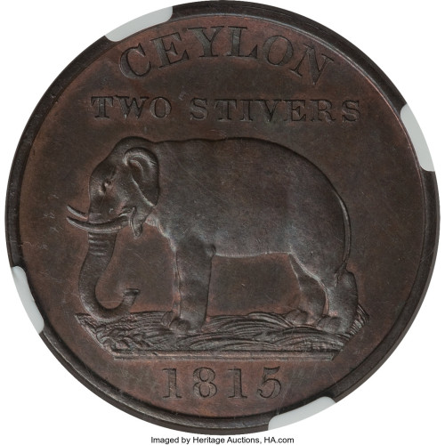 2 stivers - Sri Lanka