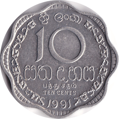 10 cents - Sri Lanka