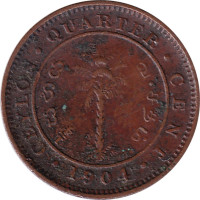 1/4 cent - Sri Lanka