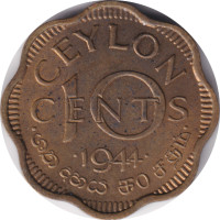 10 cents - Sri Lanka