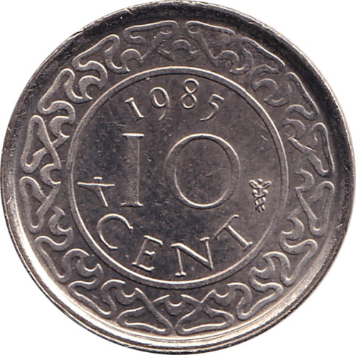 10 cents - Suriname