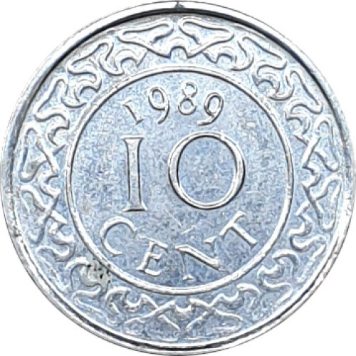 10 cents - Suriname