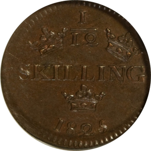 1/12 skilling - Suède