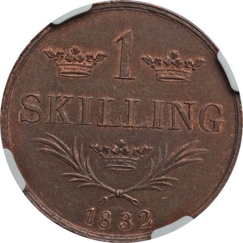 1 skilling - Sweden