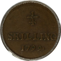 1/4 skilling - Suède