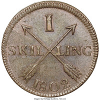 1 skilling - Sweden