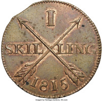 1 skilling - Suède