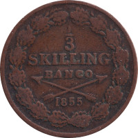 1/3 skilling - Suède