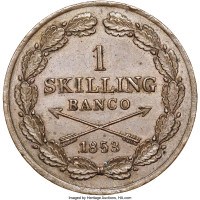 1 skilling - Sweden