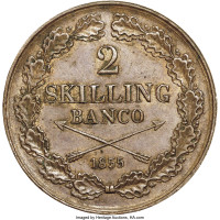 2 skilling - Sweden