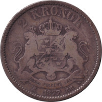 2 kronor - Suède