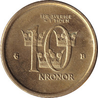 10 kronor - Suède