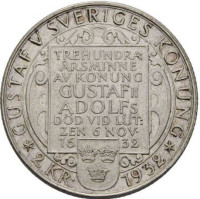 2 kronor - Suède