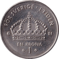 1 krona - Suède