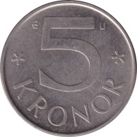 5 kronor - Sweden