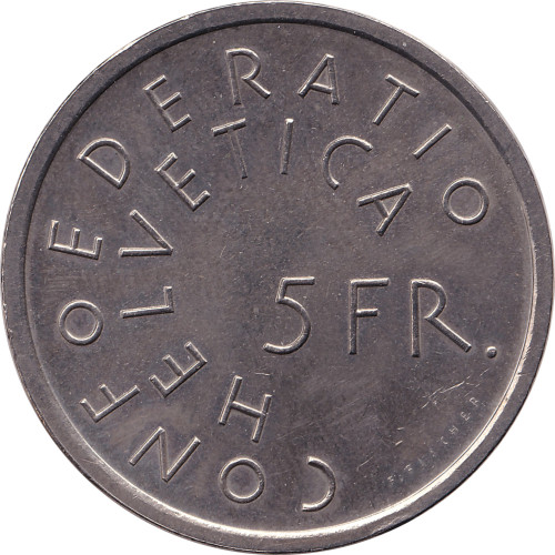 5 francs - Suisse