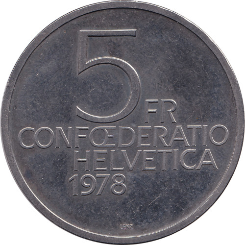 5 francs - Switzerland