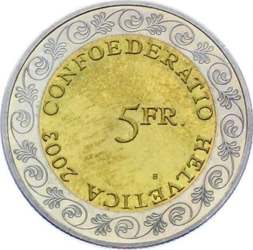 5 francs - Switzerland