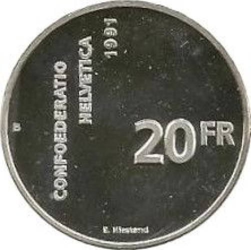 20 francs - Suisse