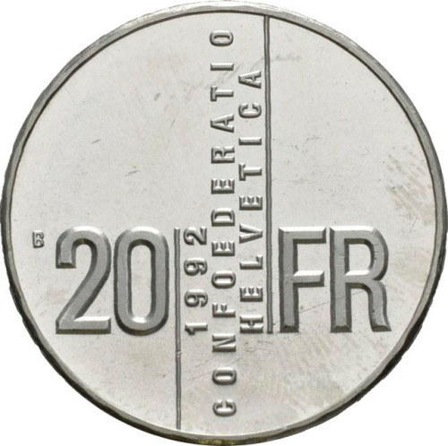 20 francs - Suisse