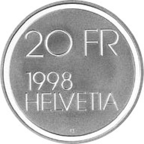 20 francs - Suisse