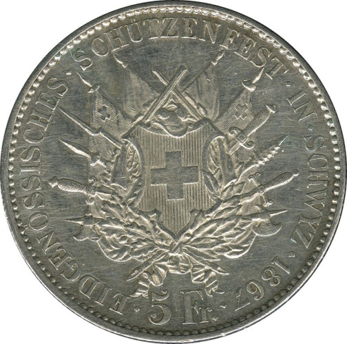 5 francs - Switzerland