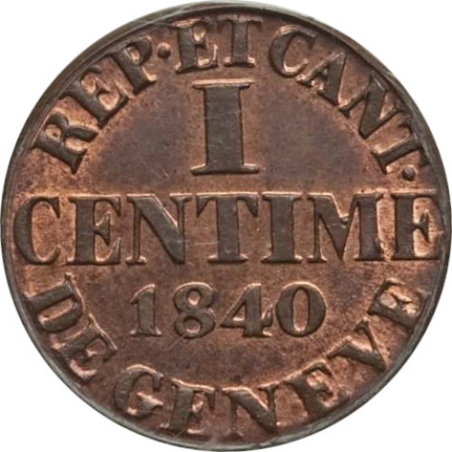 1 centime - Suisse