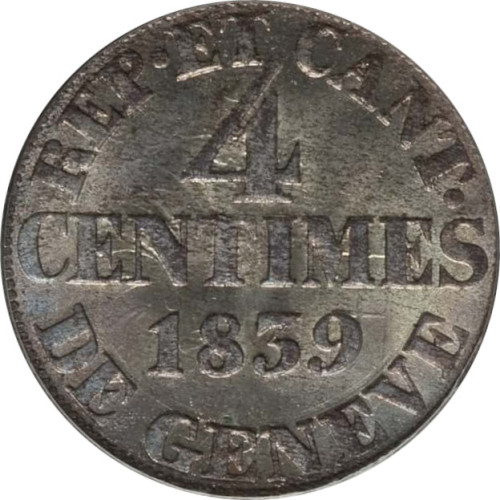 4 centimes - Switzerland