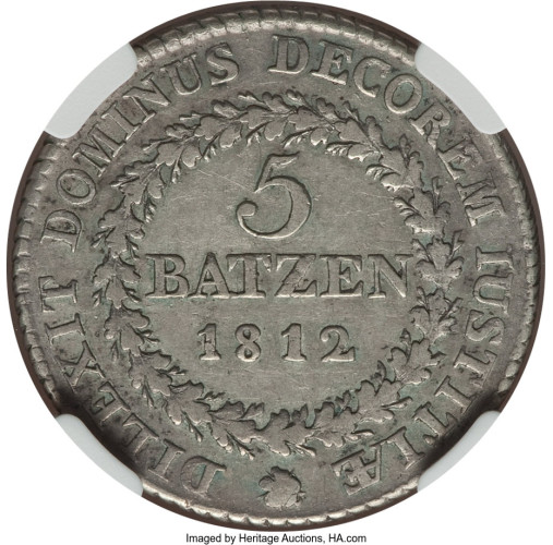 5 batzen - Switzerland