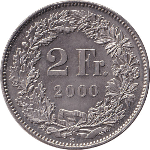 2 francs - Suisse