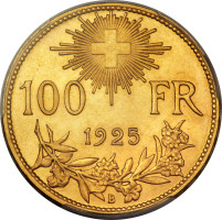 100 francs - Suisse