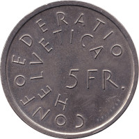 5 francs - Suisse