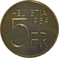 5 francs - Suisse