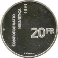 20 francs - Switzerland