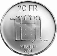 20 francs - Switzerland