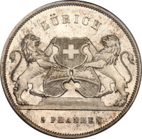 5 francs - Suisse