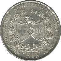 5 francs - Suisse