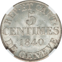 5 centimes - Suisse