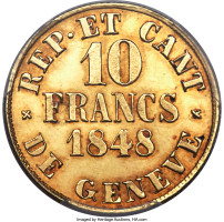 10 francs - Switzerland